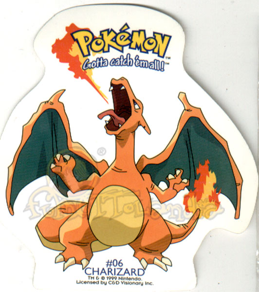 GADGETS POKEMON ADESIVI CHARIZARD STICKERS (F2)